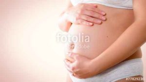 Schwangere mit Babybauch
